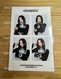 四格照片卡 柚