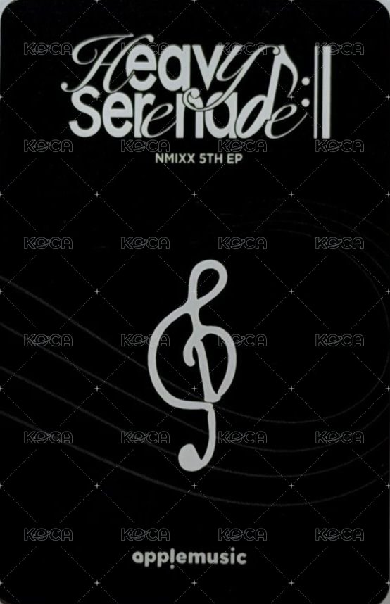 Heavy Serenade am A 特典卡 手繪卡背 背面