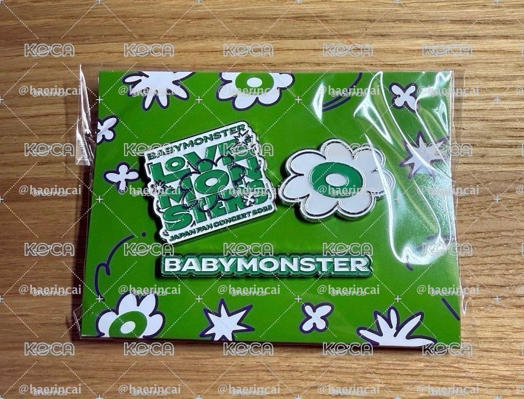 BABYMONSTER 亞巡日場周邊
