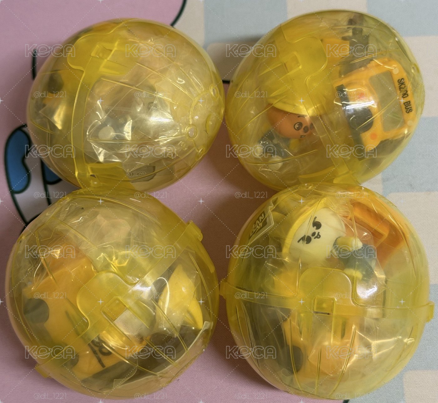 BANDAI SKZOO 校車扭蛋