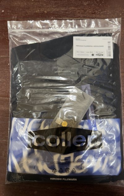 NewJeans X Hiroshi Fujiwara COLLER 長袖Tシャツ ver.1 - XL 