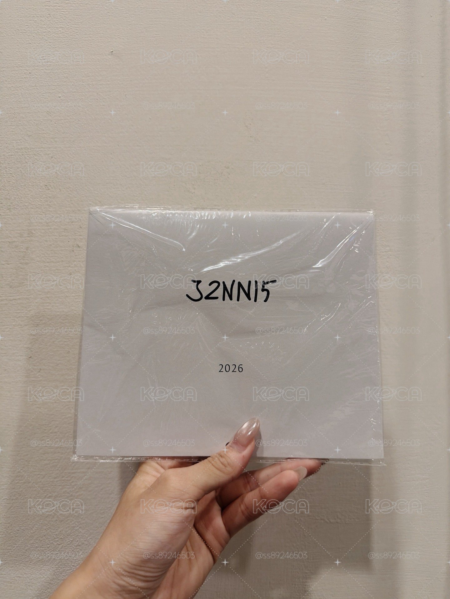 Jennie 全新未拆2026月曆