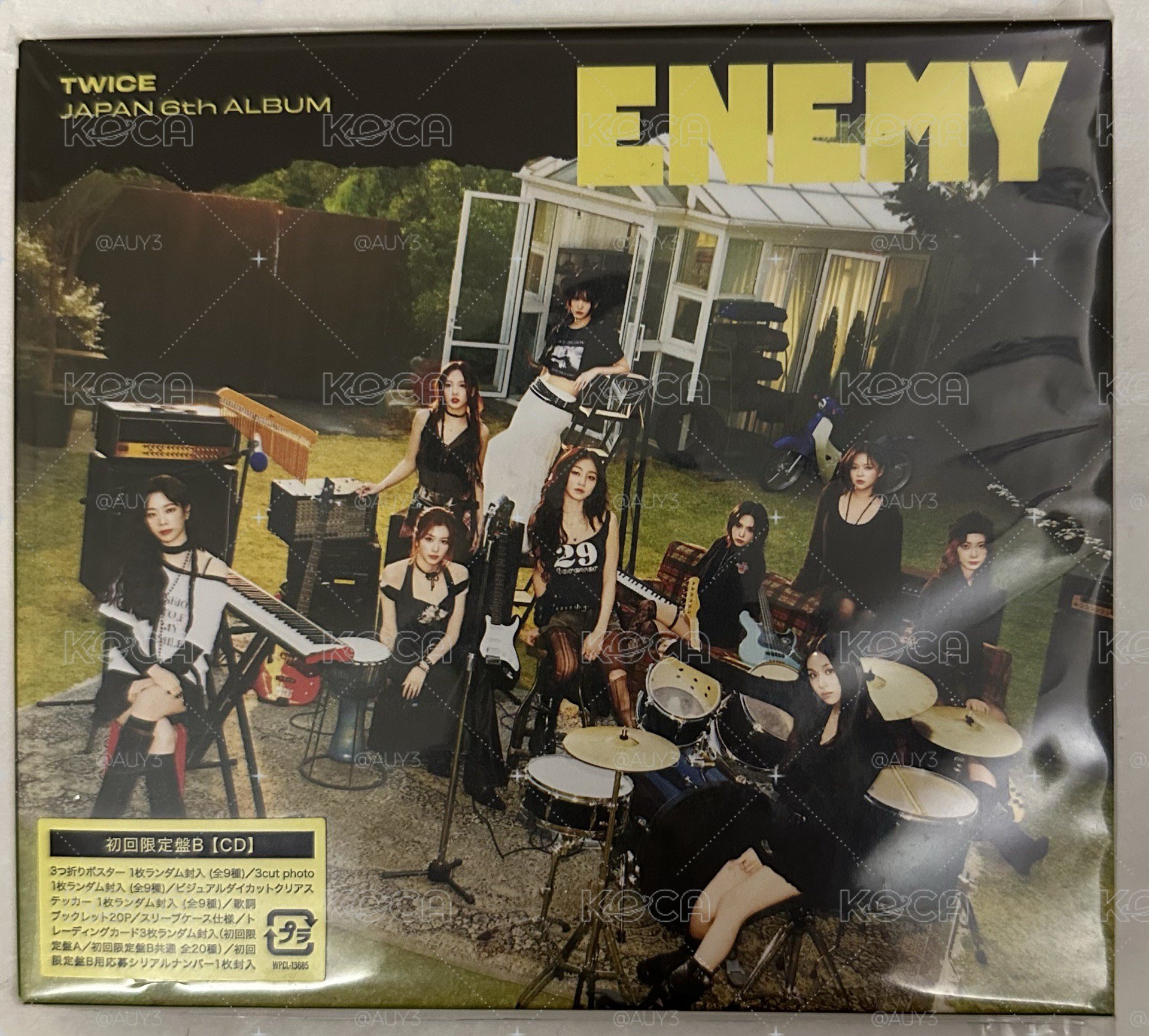 ENEMY 初回限定B盤 通常盤