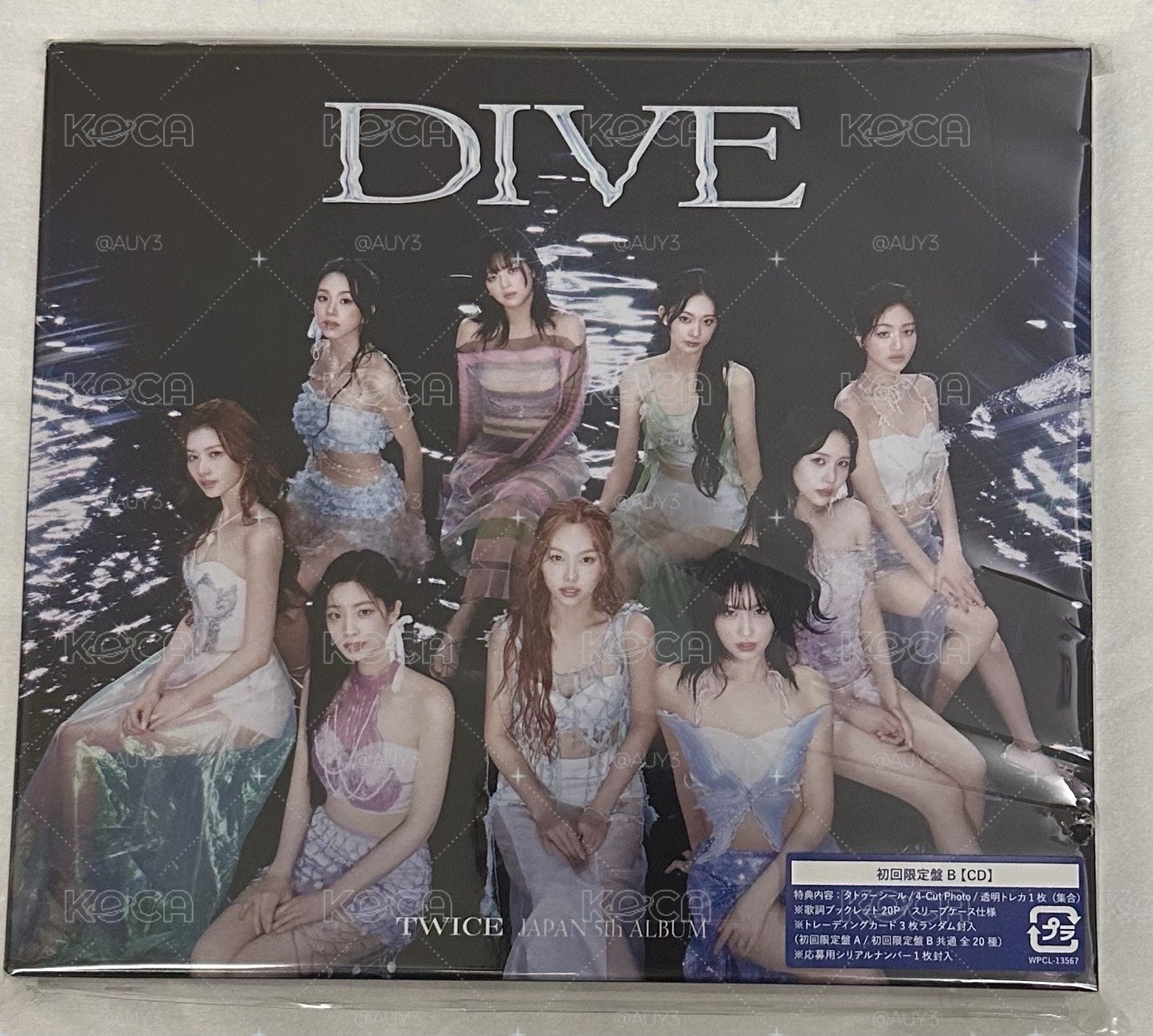 DIVE 初回限定B盤 通常盤