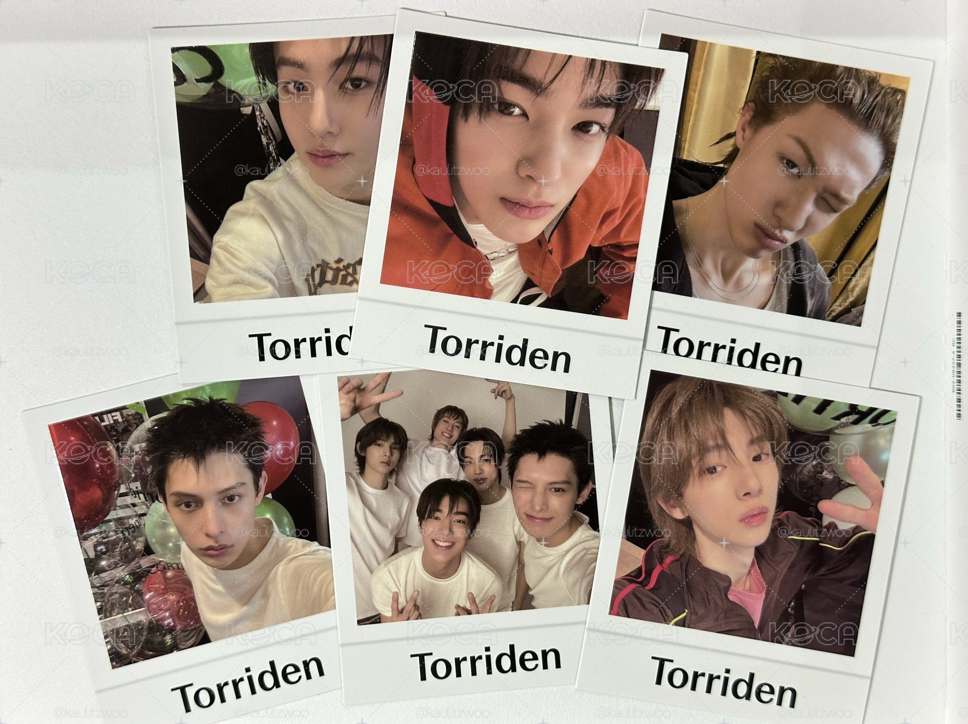 Cortis Torriden 代言拍立得