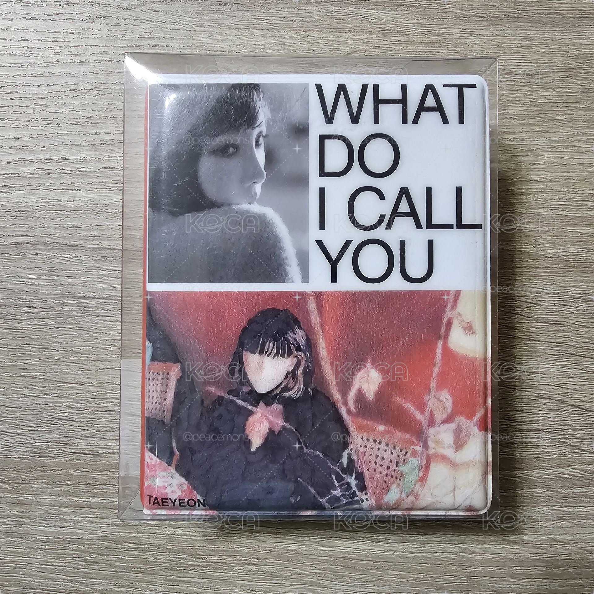 太妍 What Do I Call You 官方周邊 卡冊
