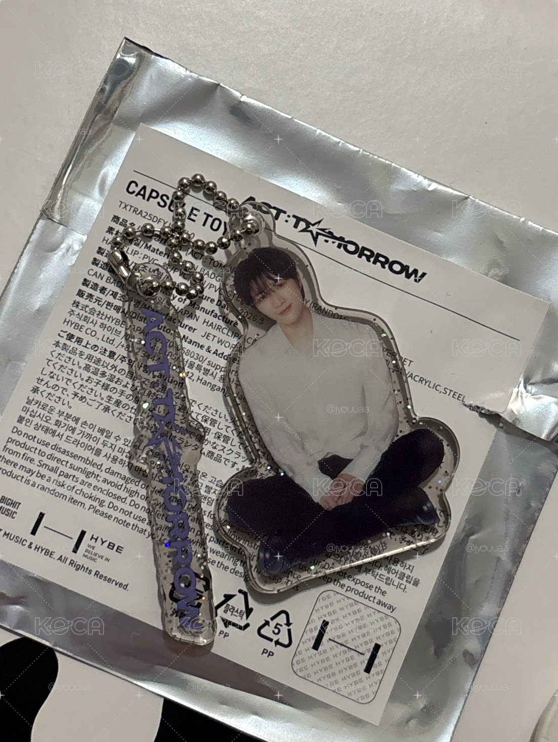 act tomorrow 日巡扭蛋吊飾🧸