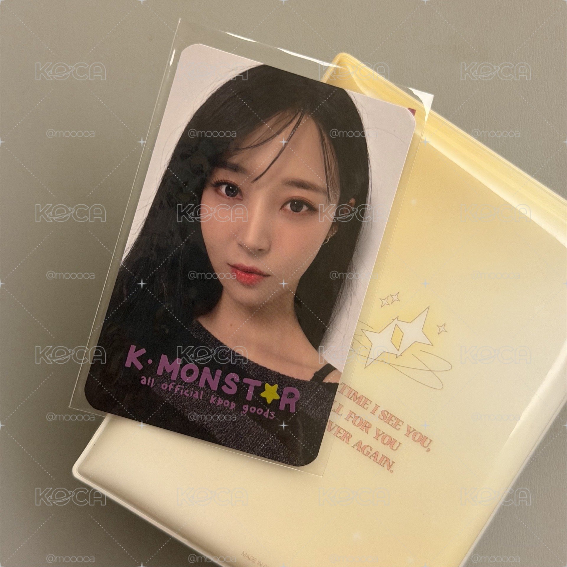Moonbyul 滿額禮小卡