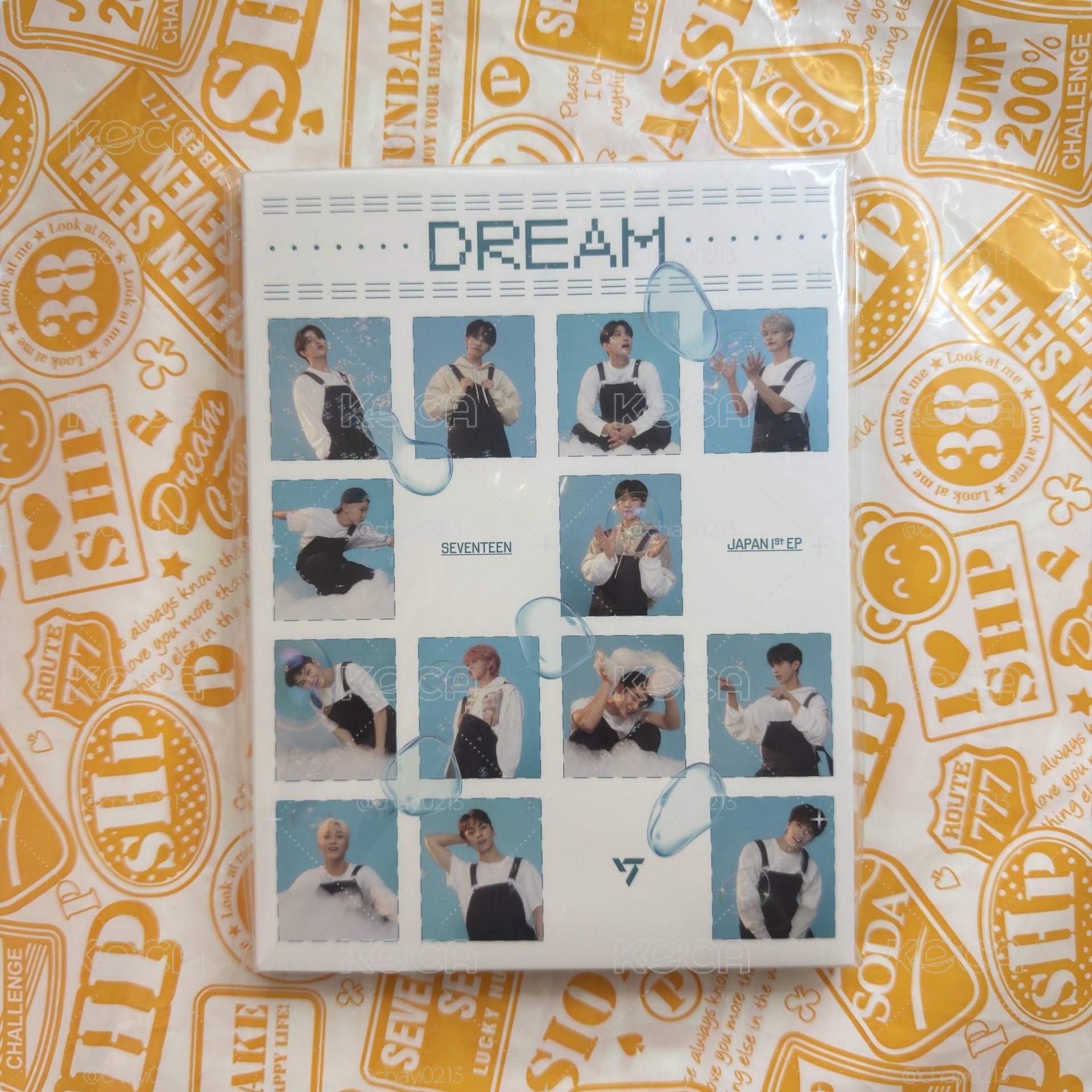 Seventeen 日專 [DREAM] 克拉盤 空專