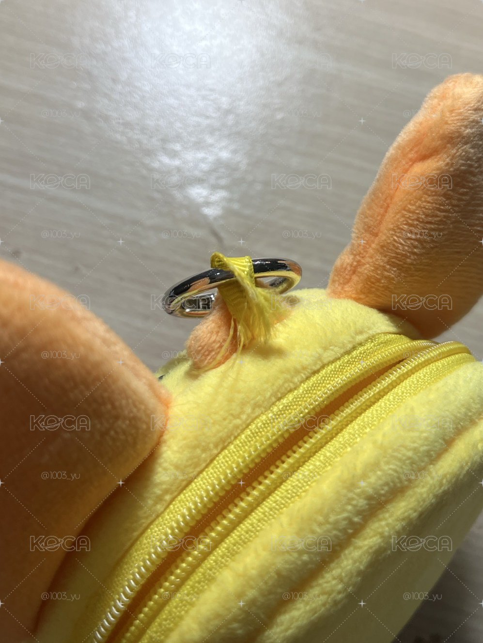 PPULBATU 零錢包 黃春（有損）