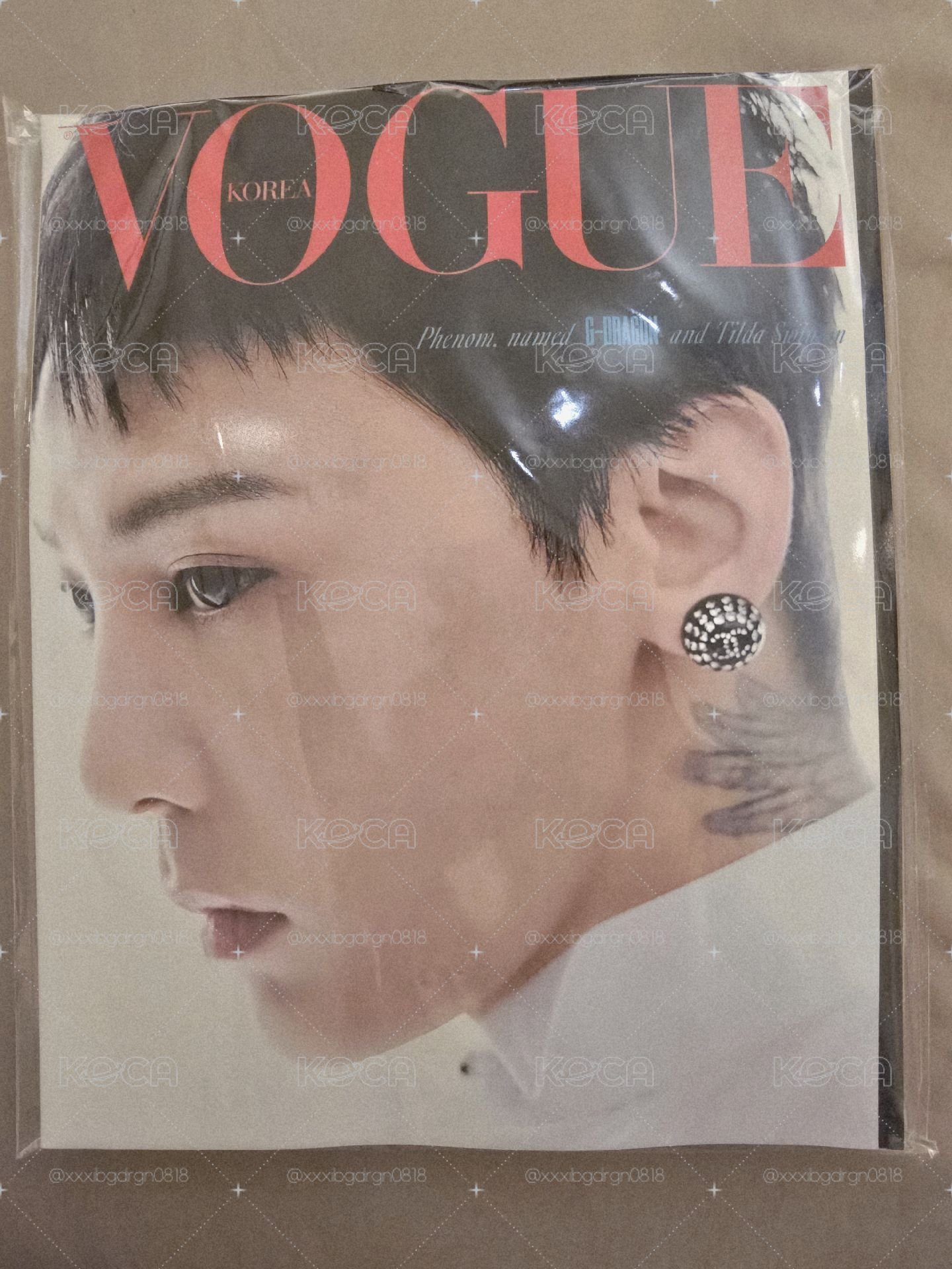 VOGUE 6月 GD封