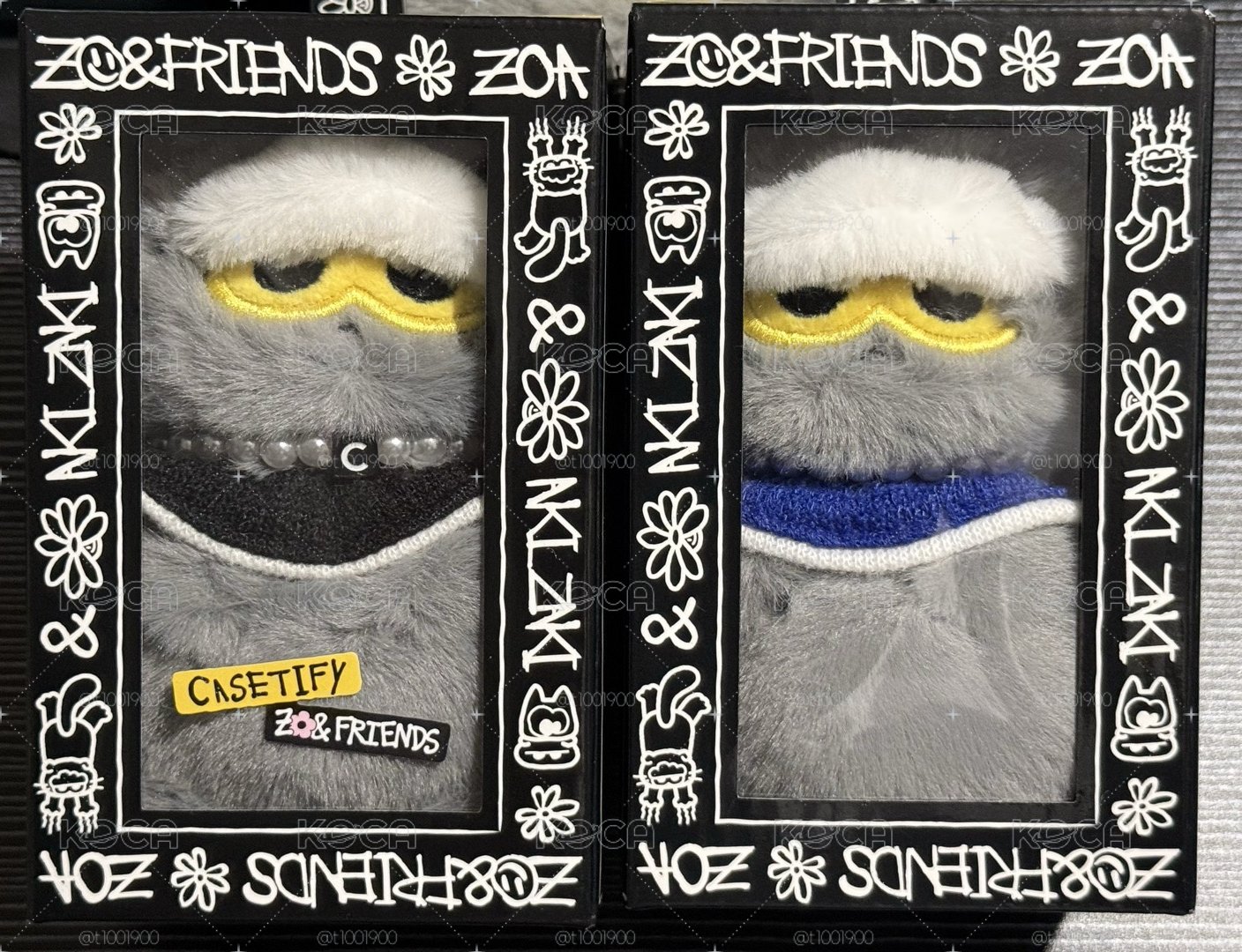￼現貨CASETiFY X ZO&FRIENDS 聯名系列登場  ZOA絨毛吊飾 GD 權志龍 初代Zoa吊飾 