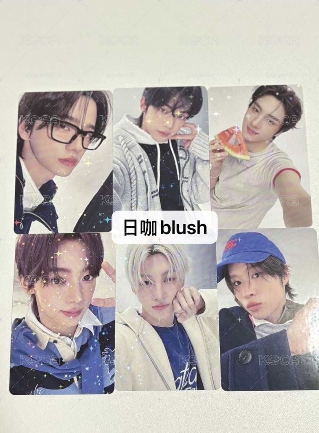 日咖blush閃卡