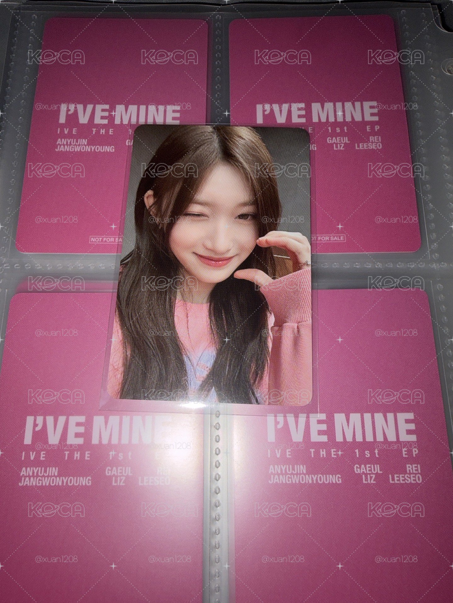 I'VE MINE wm 3.0 簽售卡 