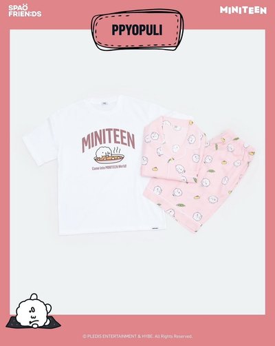 SPAO x Miniteen 短袖/睡衣