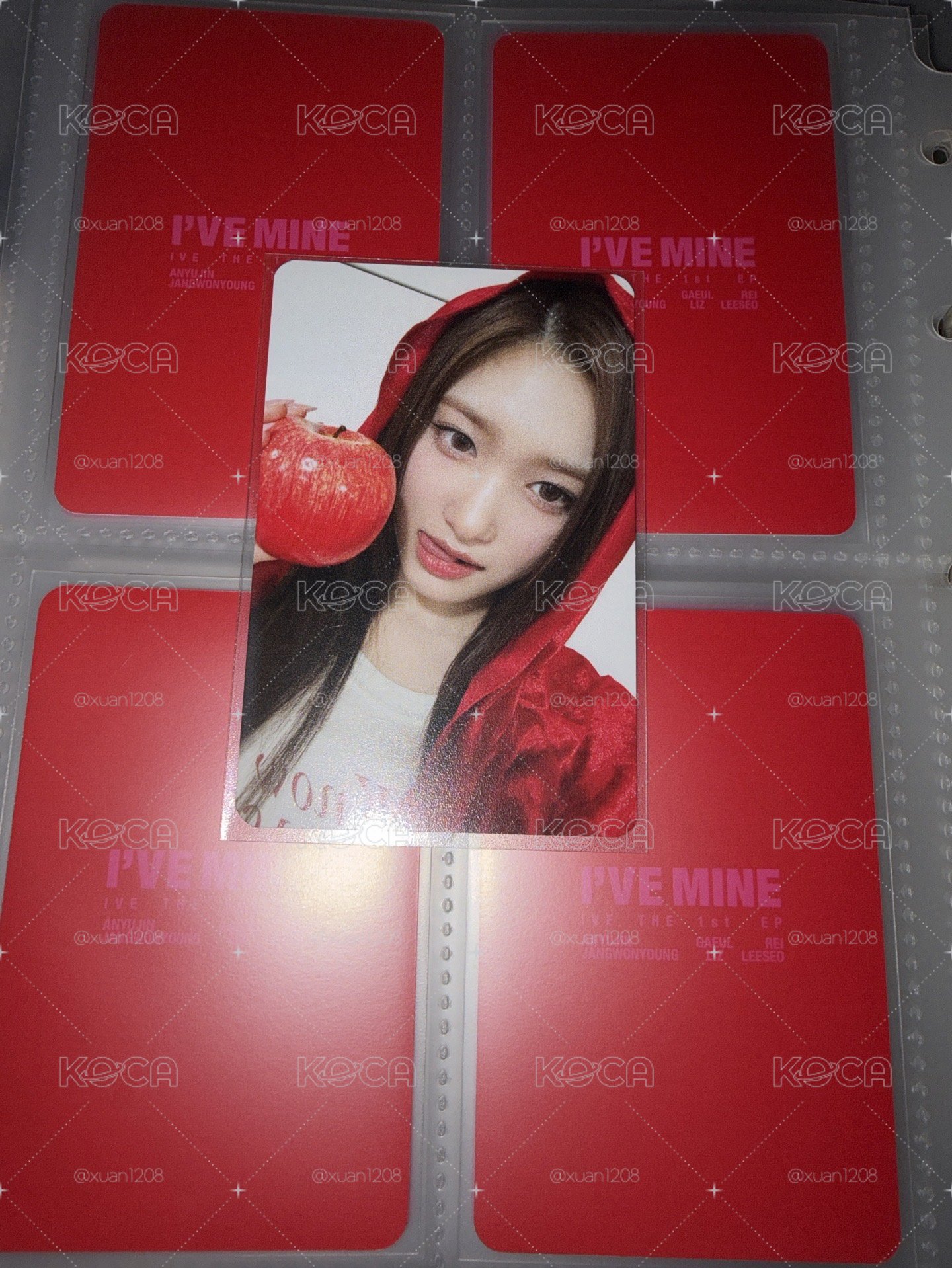 I'VE MINE ms 簽售卡 2.0蘋果簽售