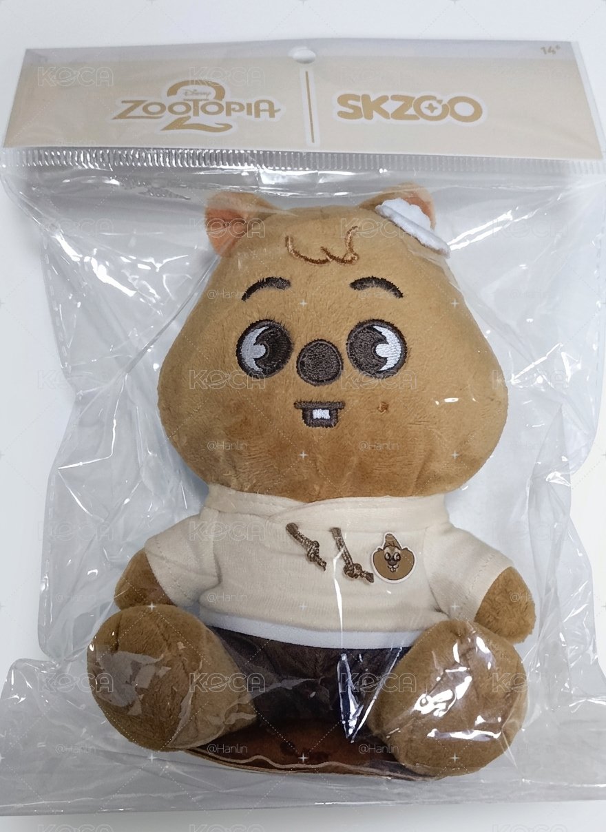 城 動物方城市 坐姿娃