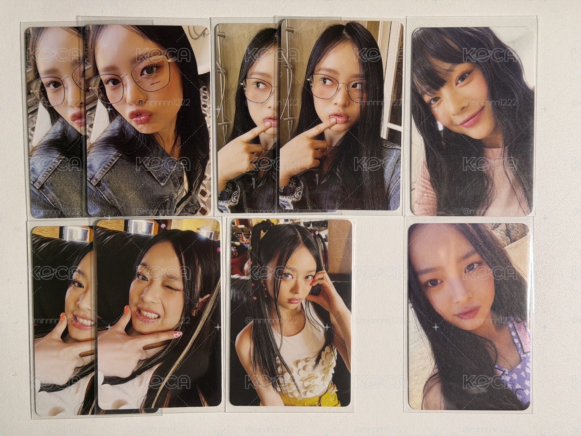Hanni 均$20/1 藍書卡小盤
