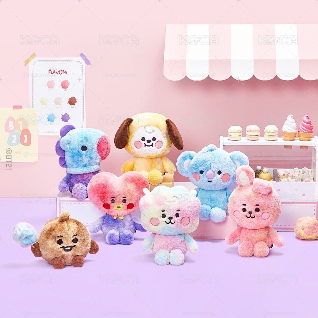 BT21 baby cotton candy doll