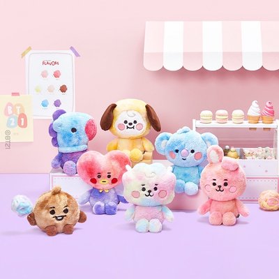 BT21 baby cotton candy doll