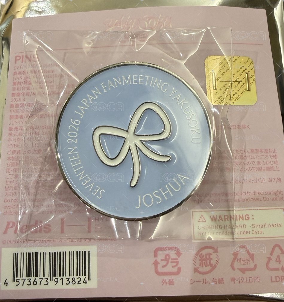 YAKUSOKU PINS 秀 蝴蝶結徽章
