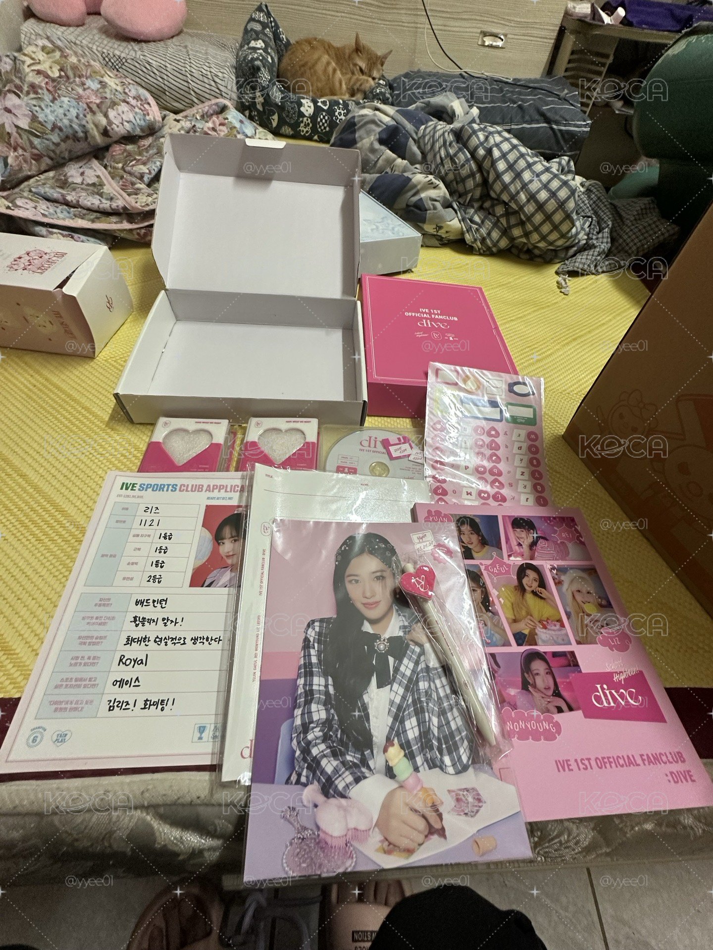 Ive 2022年曆+1期會員禮