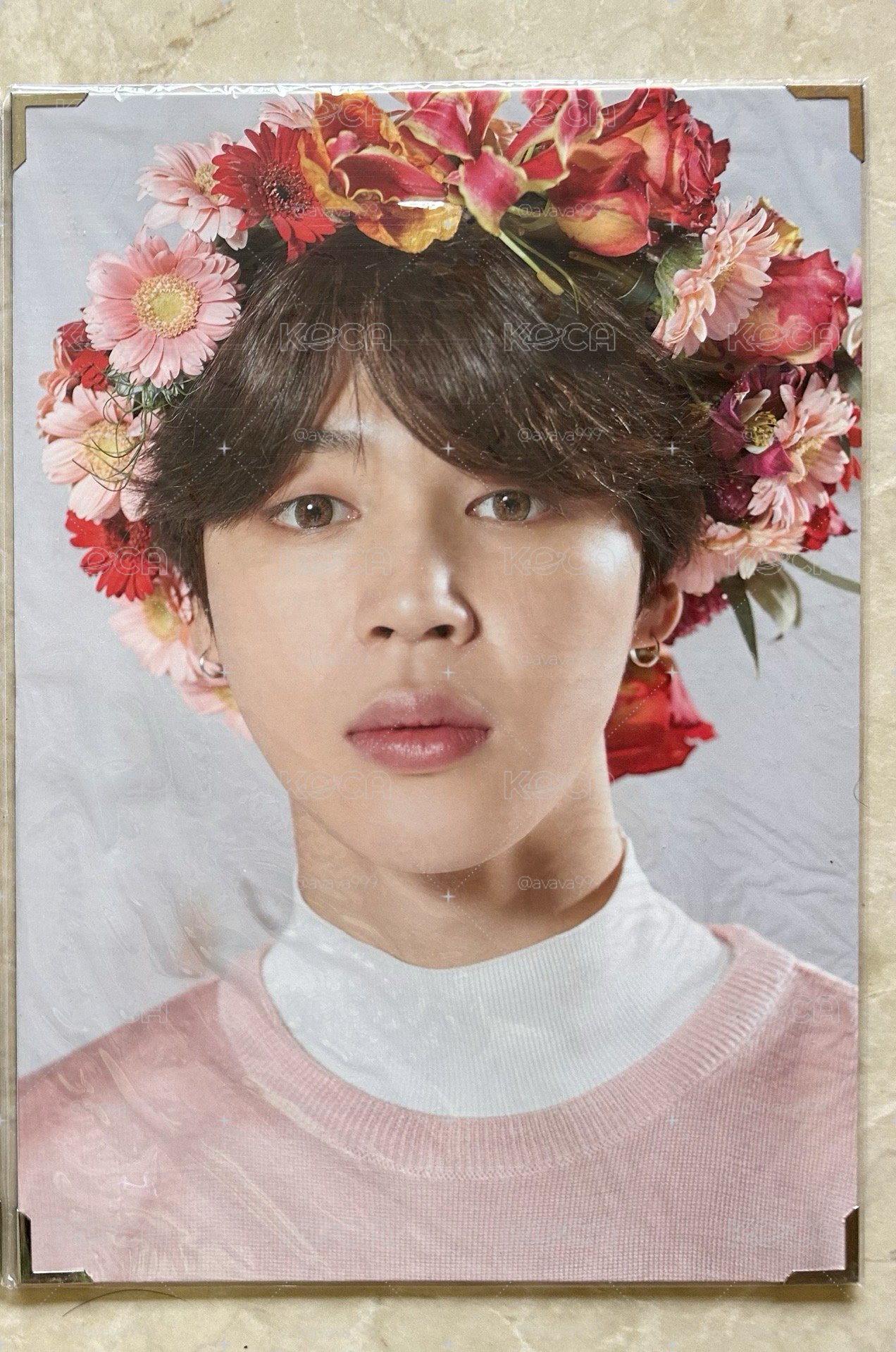 BTS jimin 防彈 LY TOUR 高級相框