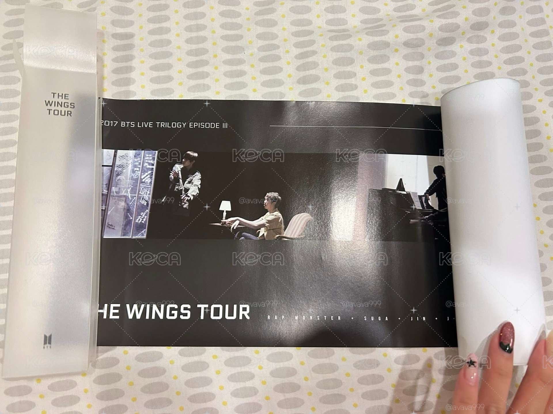 BTS 防彈 WINGS TOUR 海報
