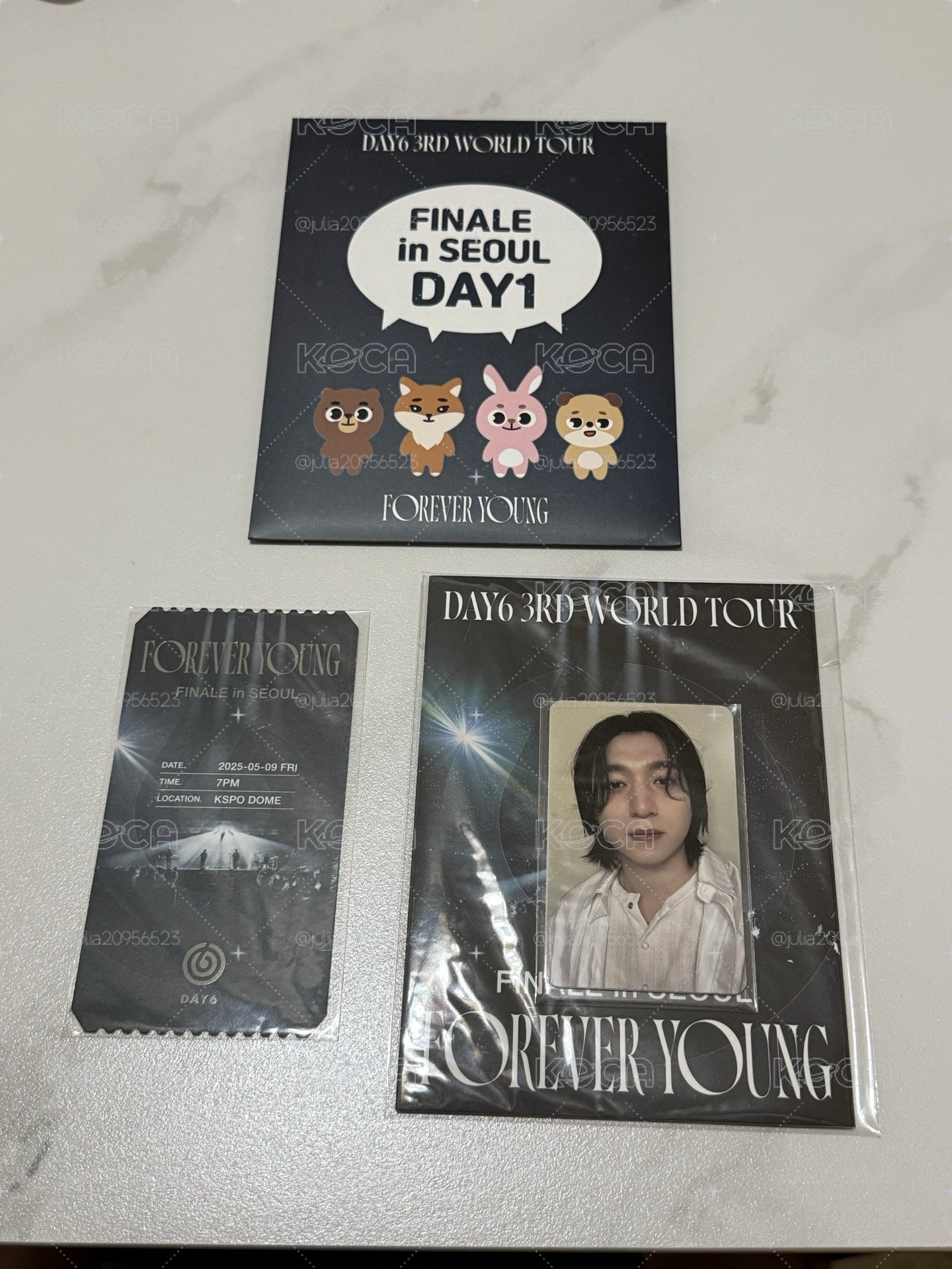DAY6 3rd世巡安可場 Day1 入場禮（整套）
