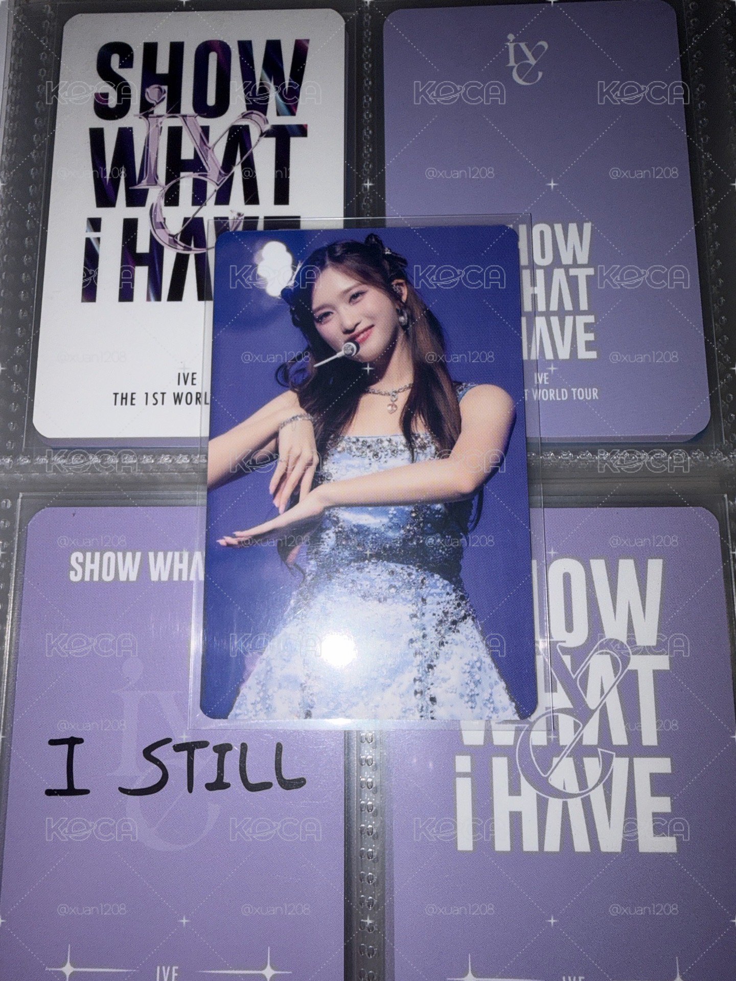 SHOW WHAT I HAVE 入場卡 / 場限卡 日本場飲料卡