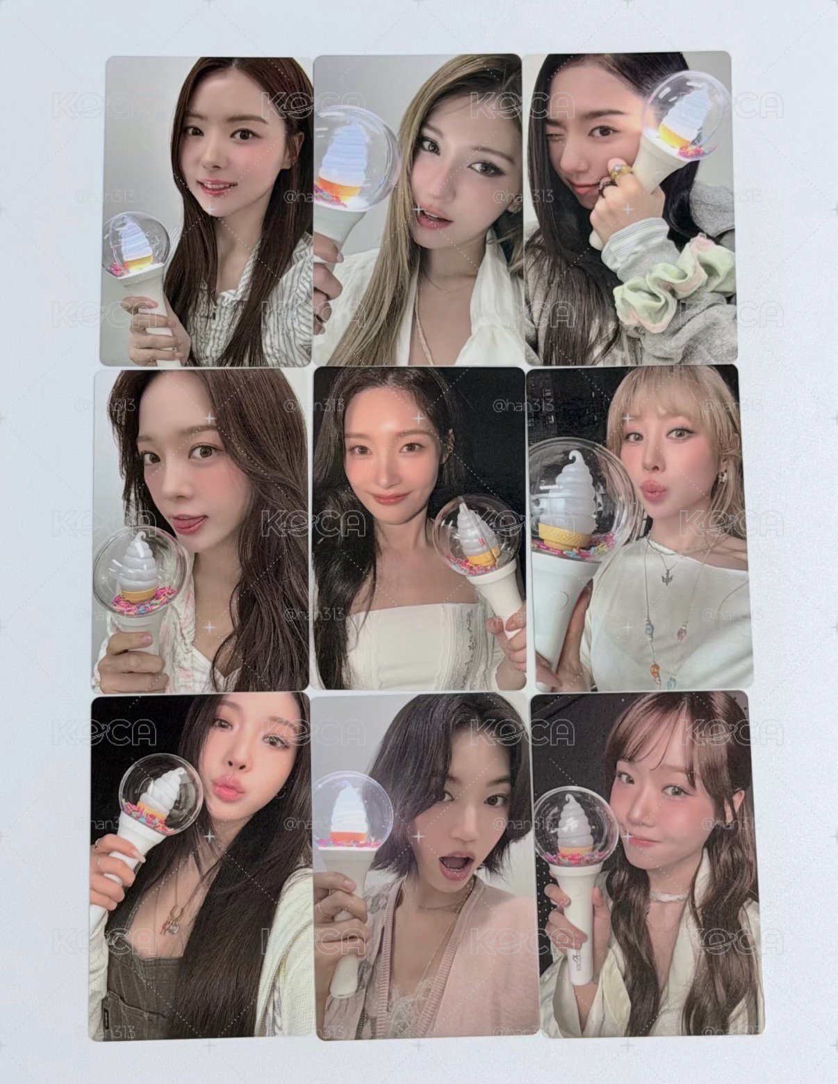 I.O.I 手燈卡現貨