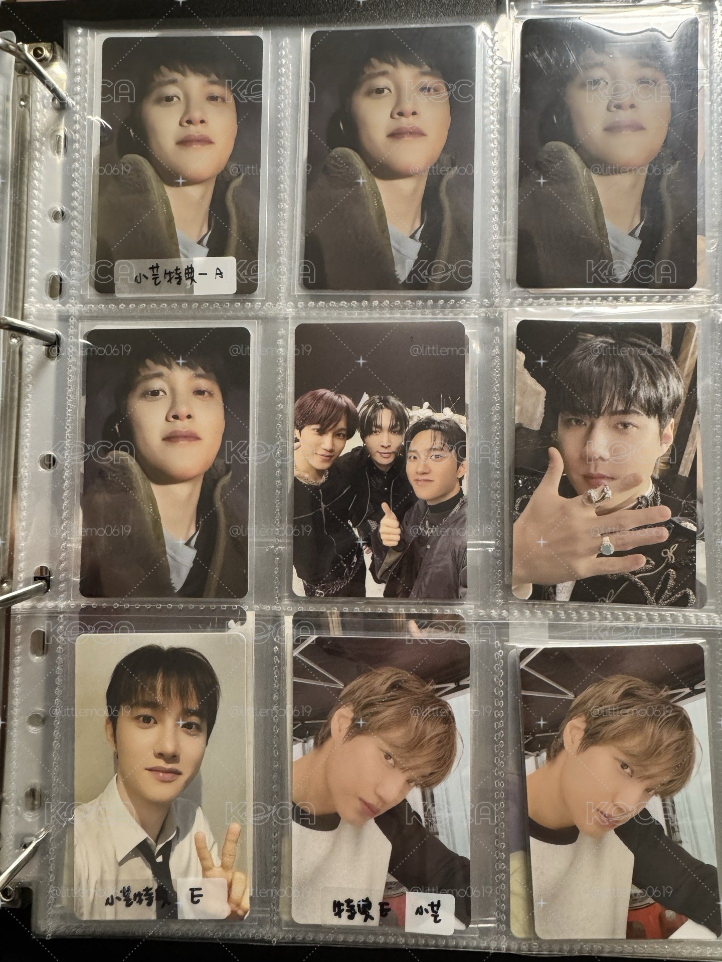 🤍EXO 小芒特典系列 中文卡背