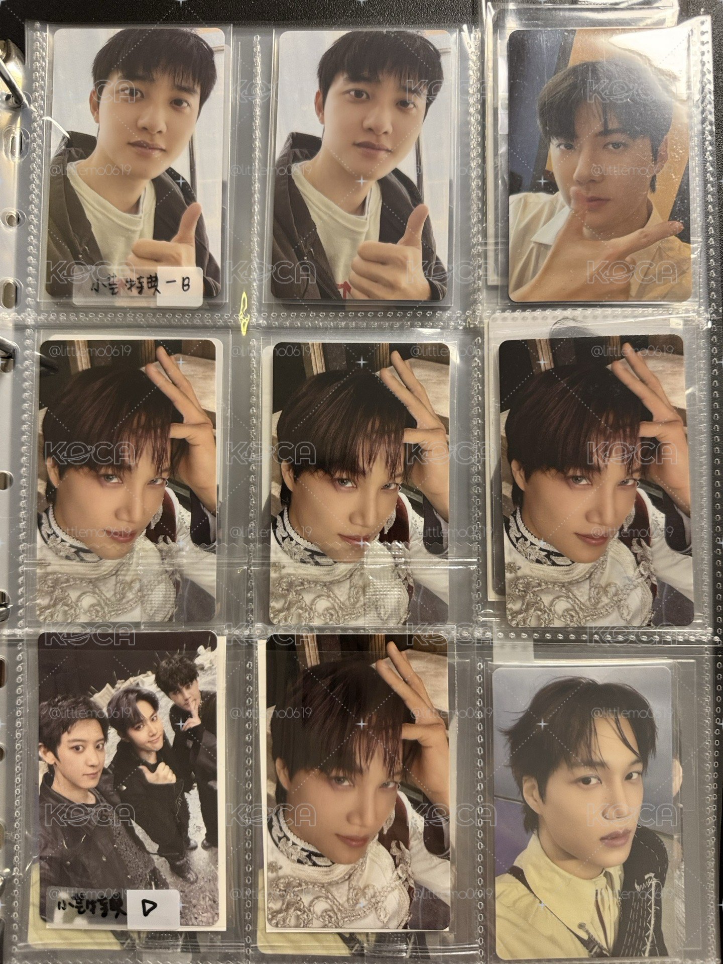🤍EXO 小芒特典系列 中文卡背