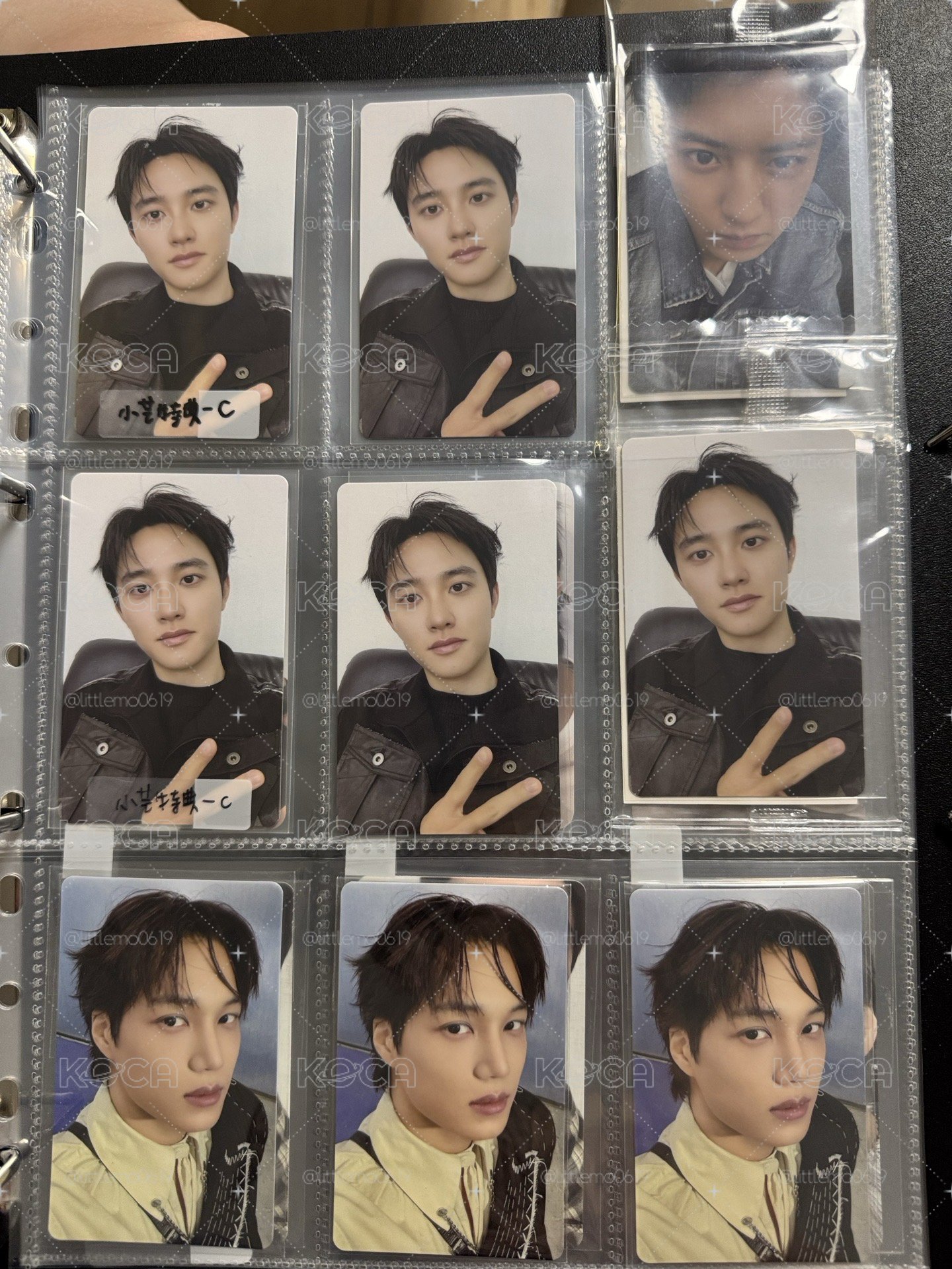 🤍EXO 小芒特典系列 中文卡背