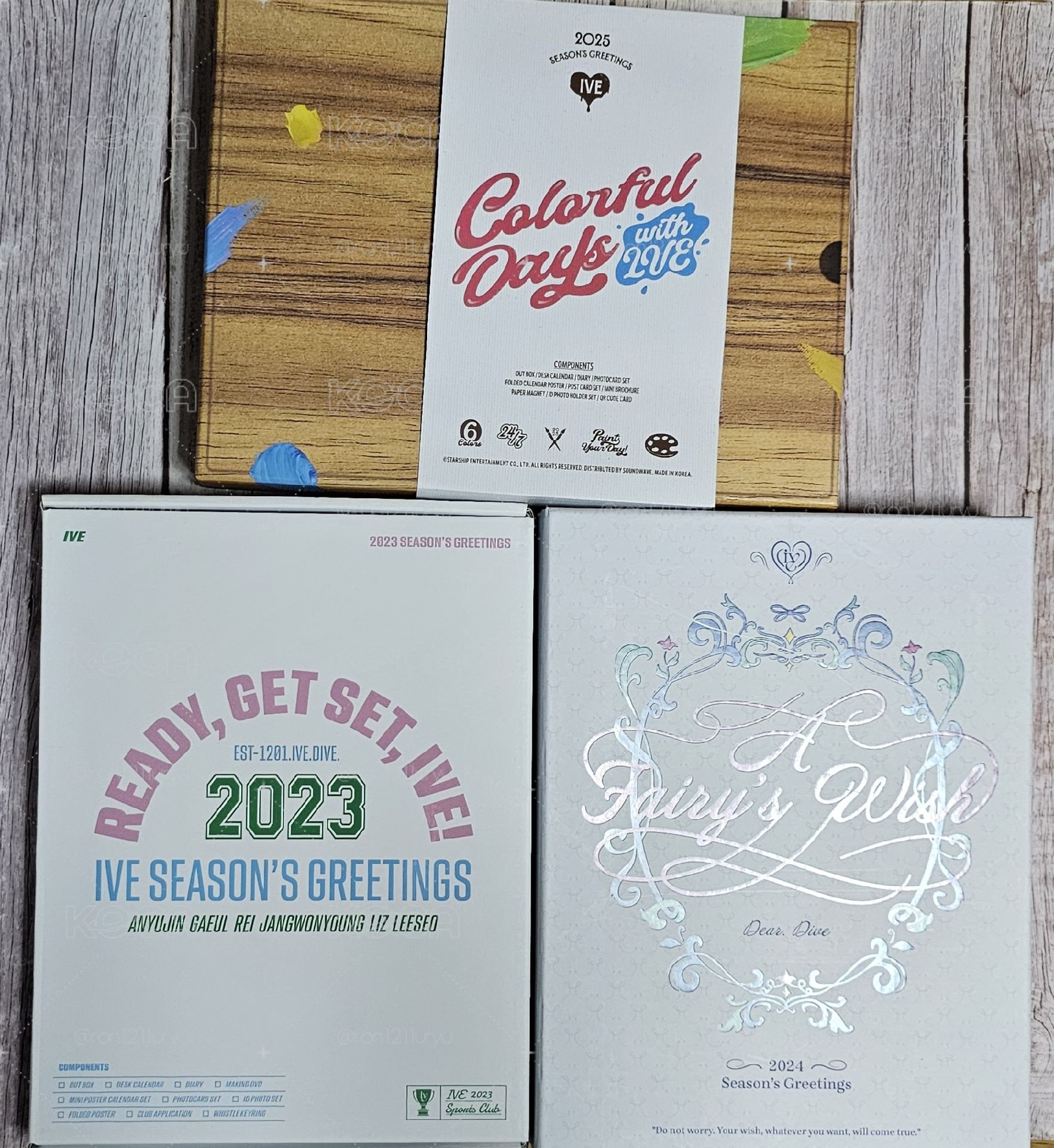 IVE 2023 2024 2025 年曆