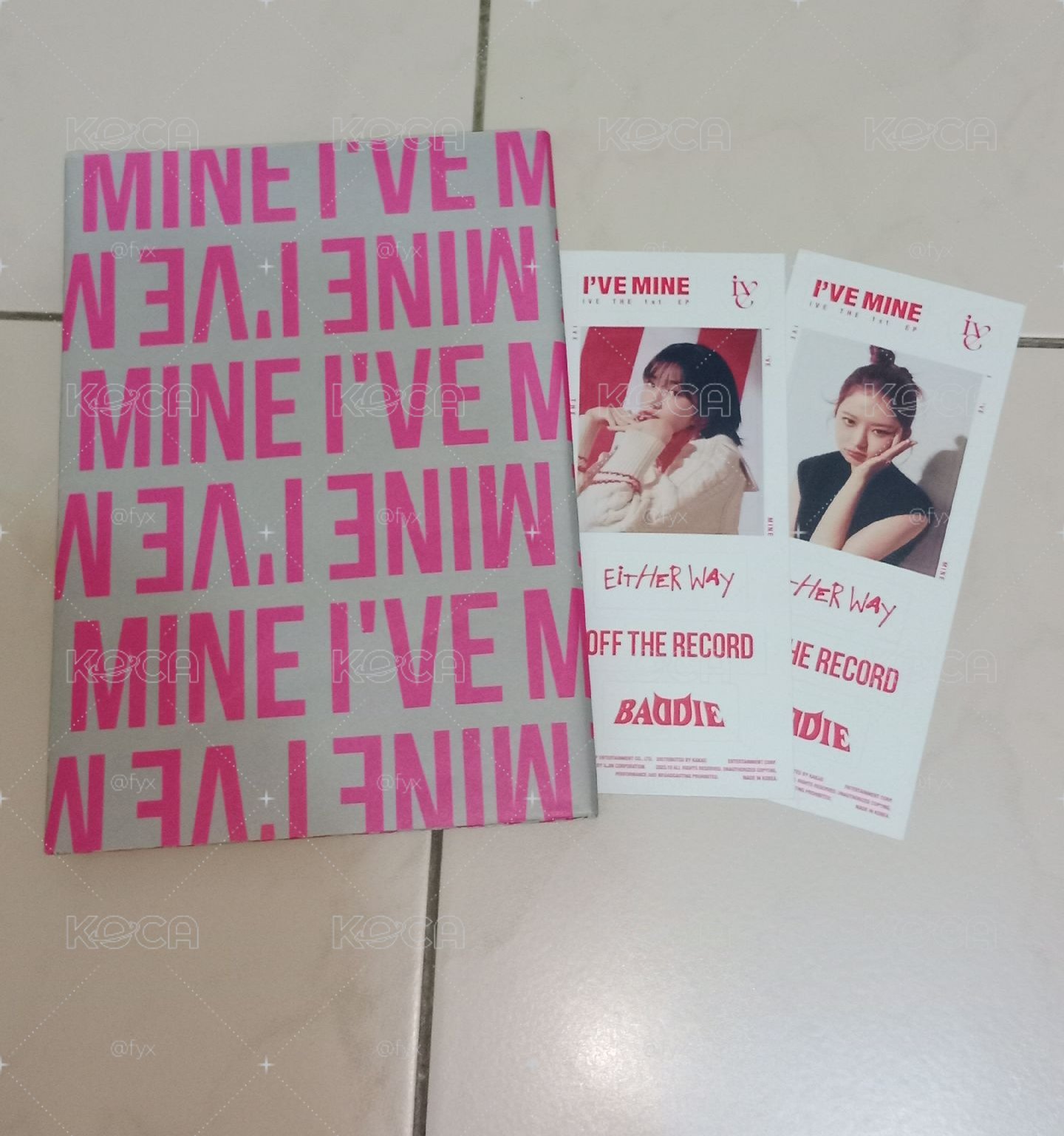 IVE專輯 BADDIE版