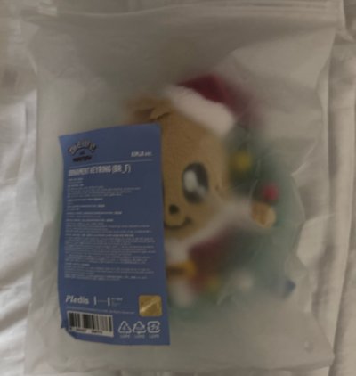 奎聖誕MINITEEN 花圈 鑰匙圈吊飾 