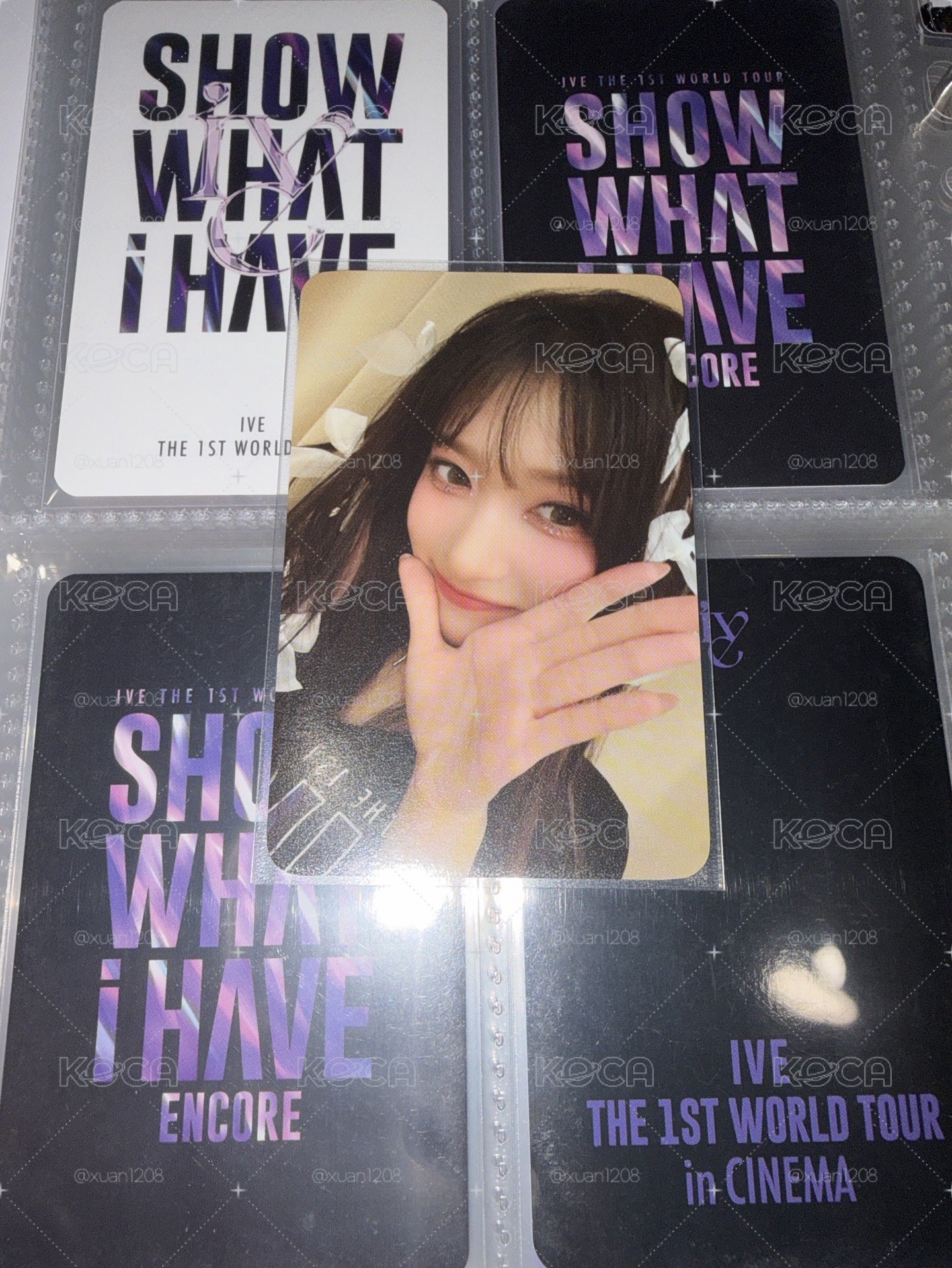 SHOW WHAT I HAVE 周邊卡 鏡子卡