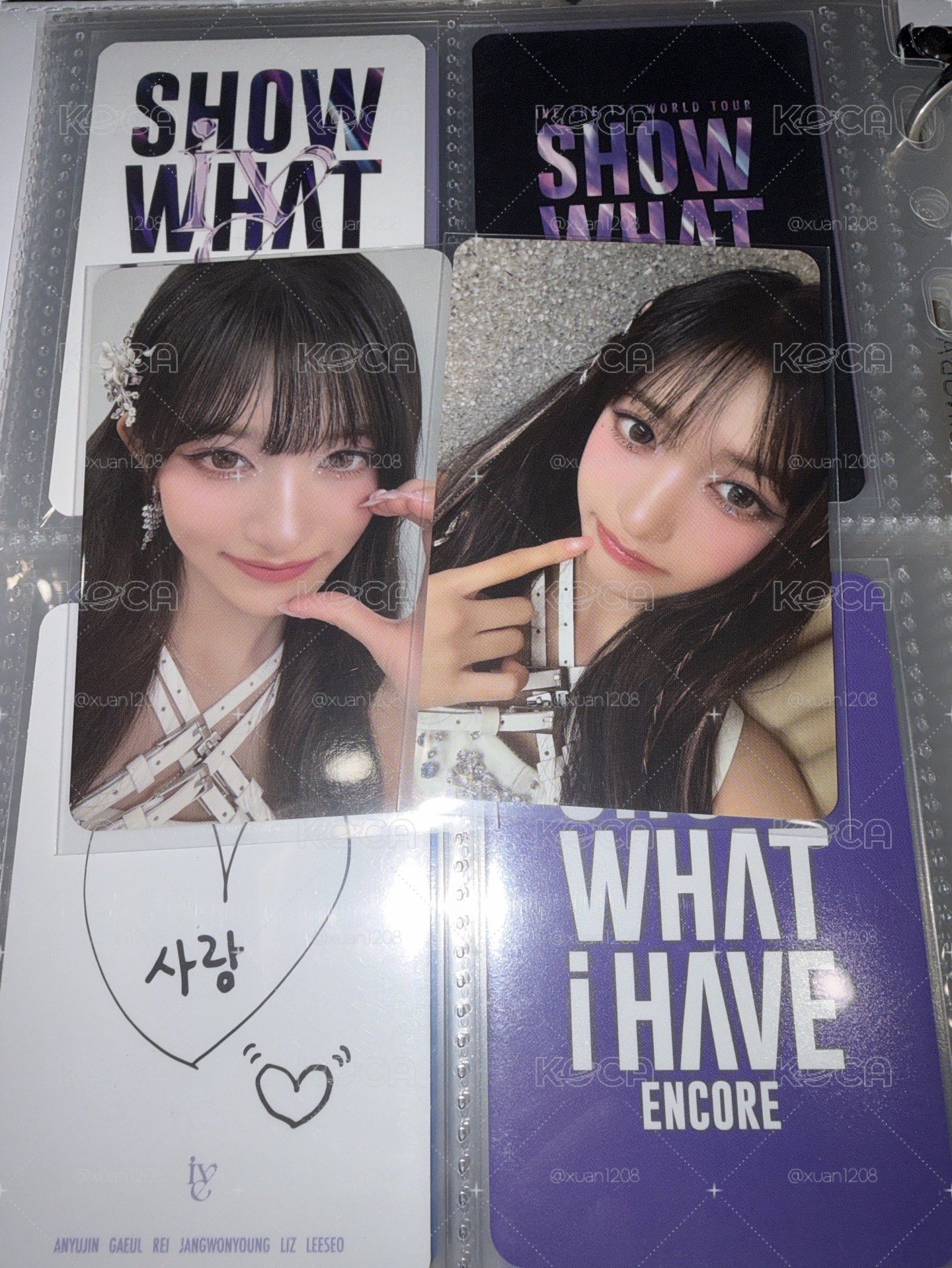 SHOW WHAT I HAVE 隨機卡 安可場