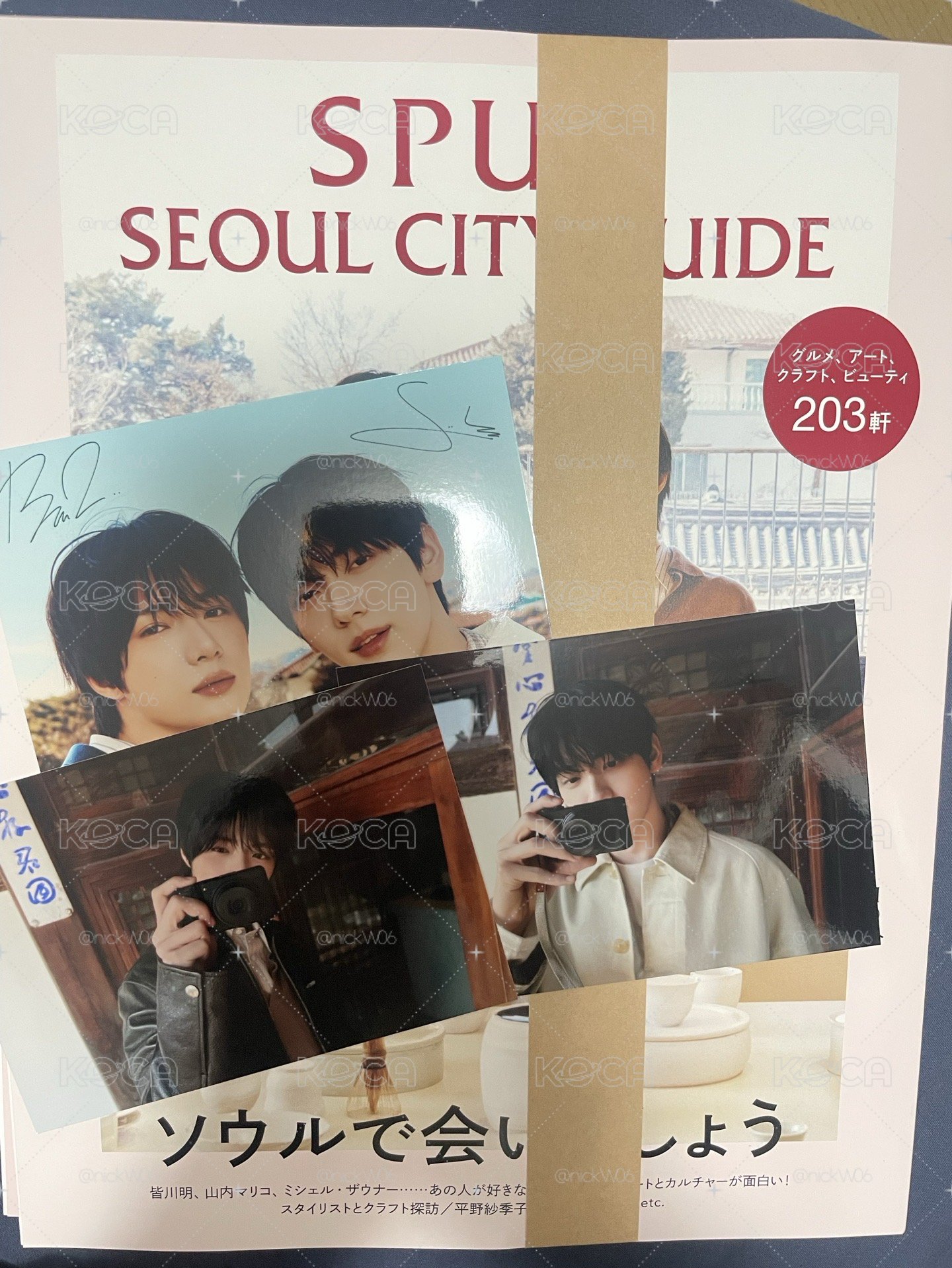 摯友SPUR雜誌（秀彬、杋圭）