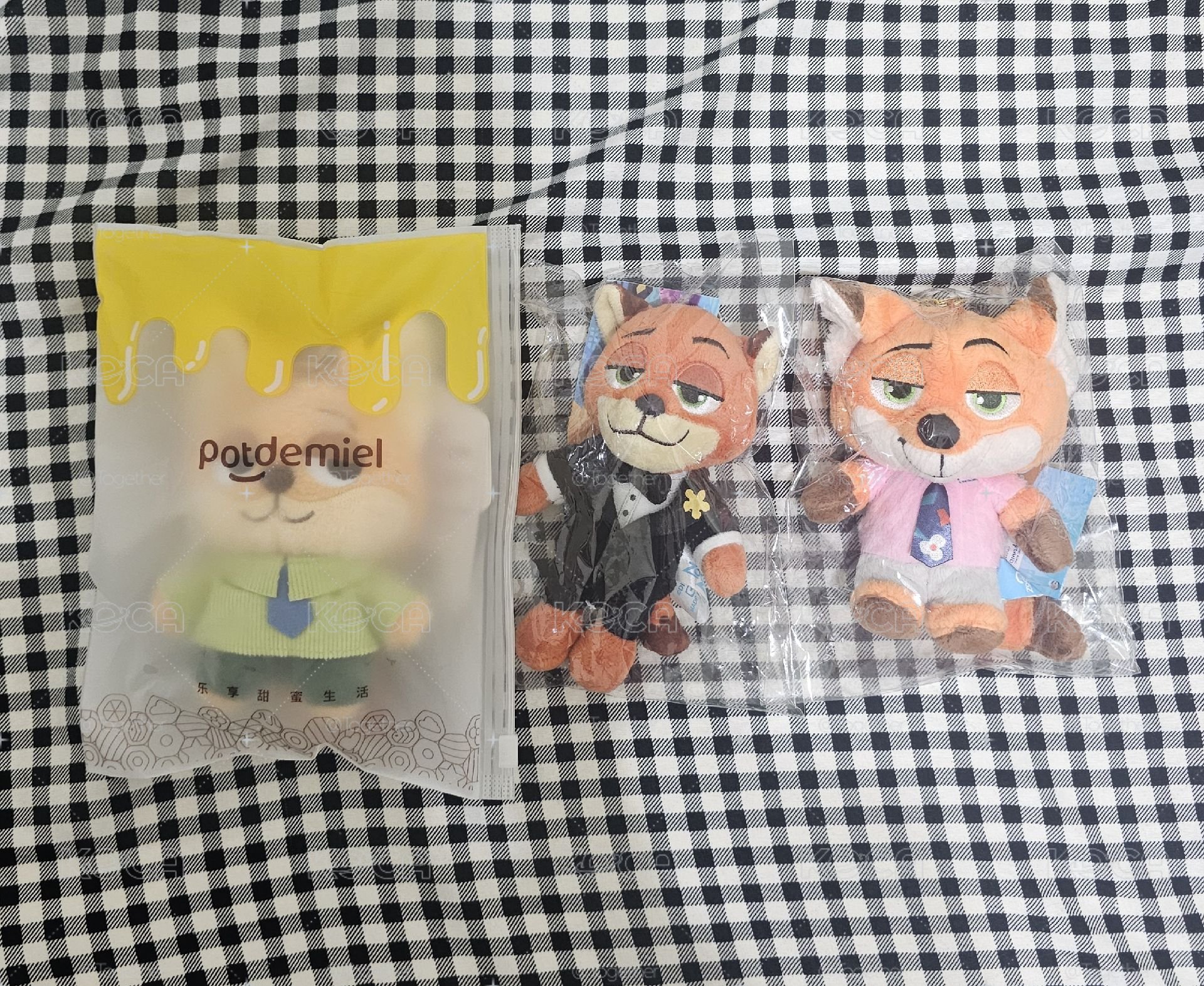 動物方城市 尼克吊飾