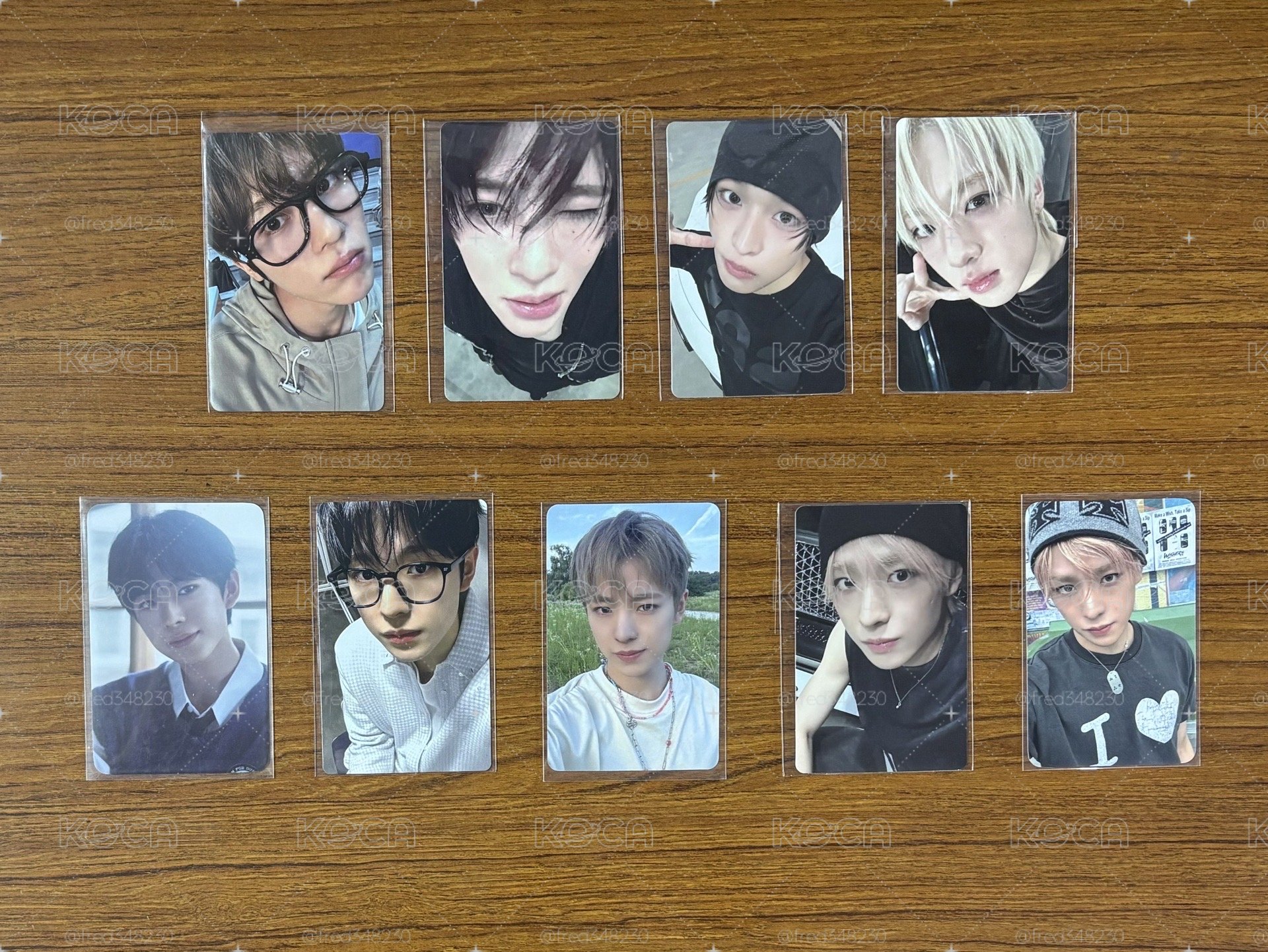 NCT WISH 特典 小卡