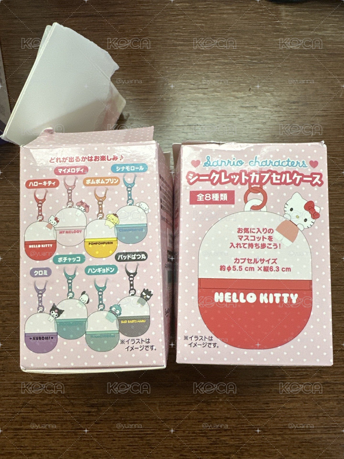 日本三麗鷗扭蛋殼盲盒
