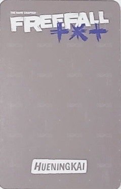 正三 mp 特典卡  背面