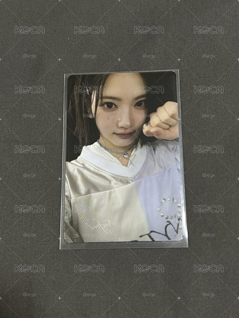出道 showcase 入場卡 Jiwoo