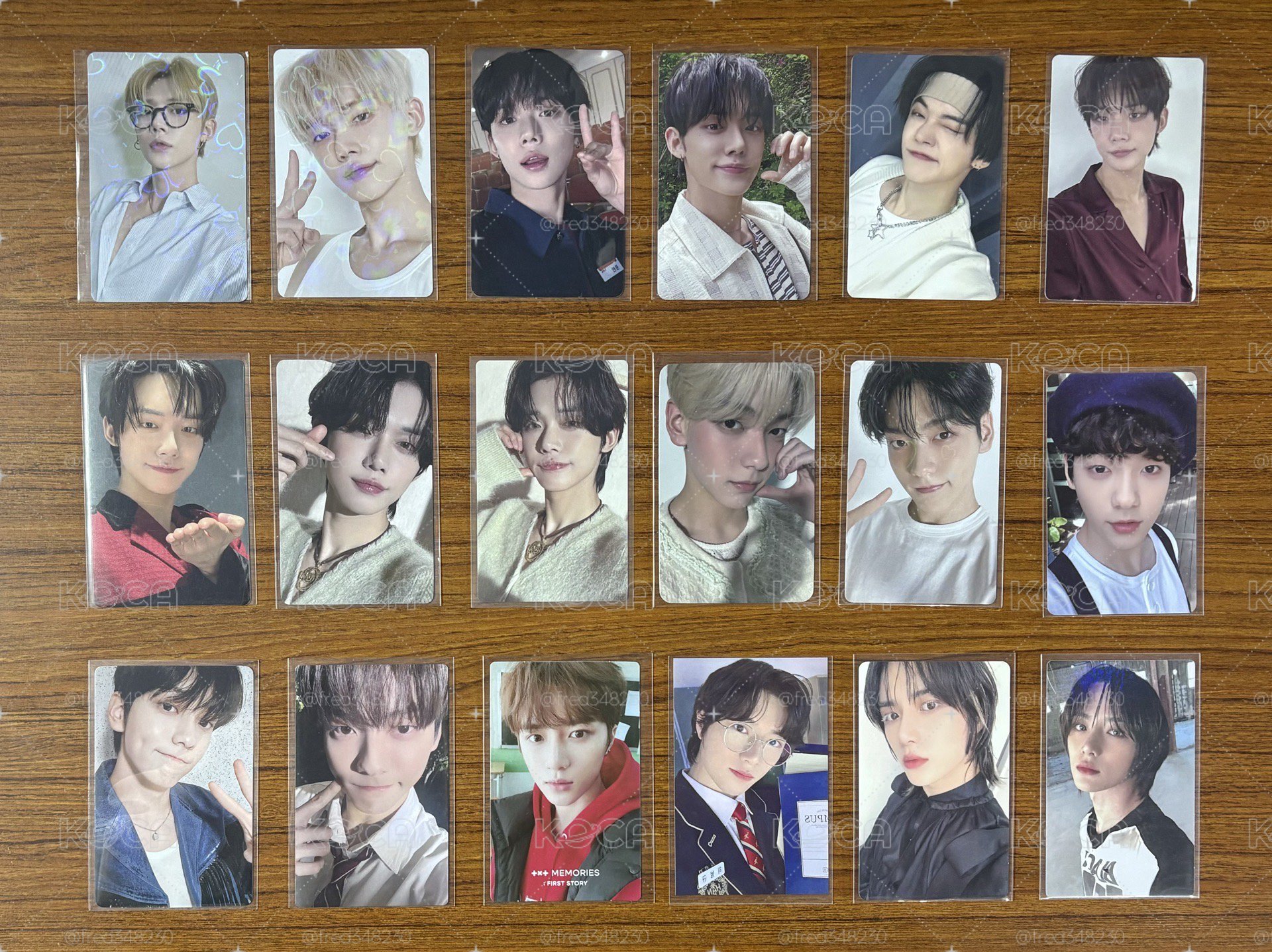 TXT 特典 小卡