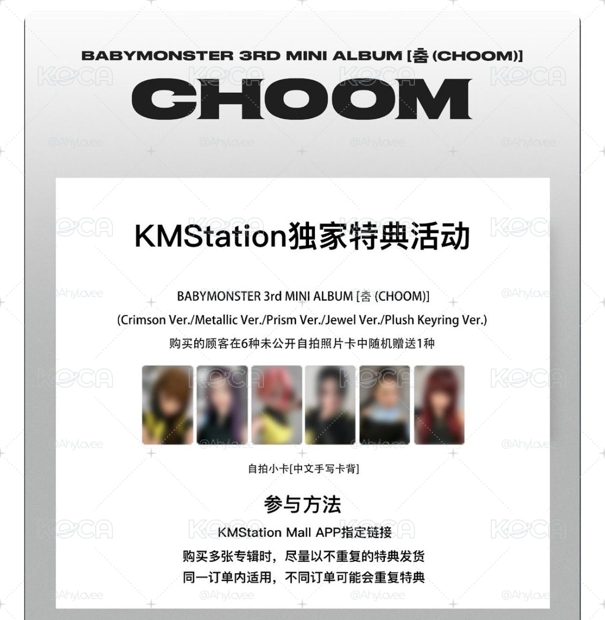 KMS 中背特典卡
