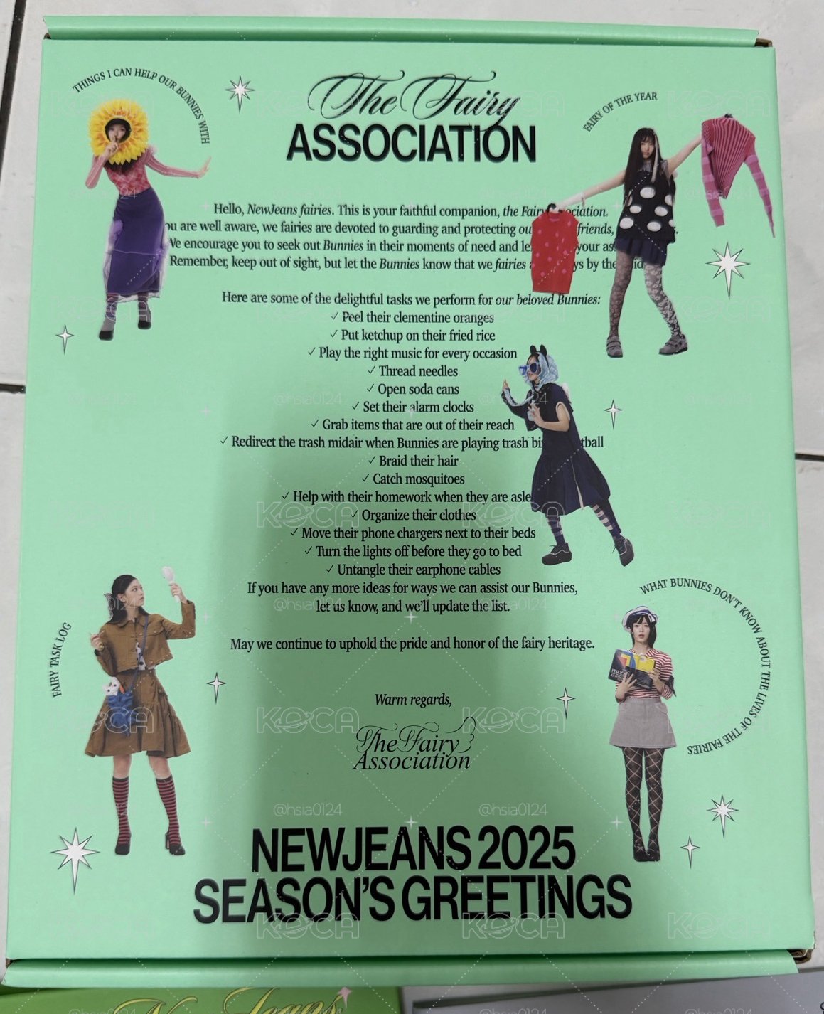 New Jeans 2025年曆