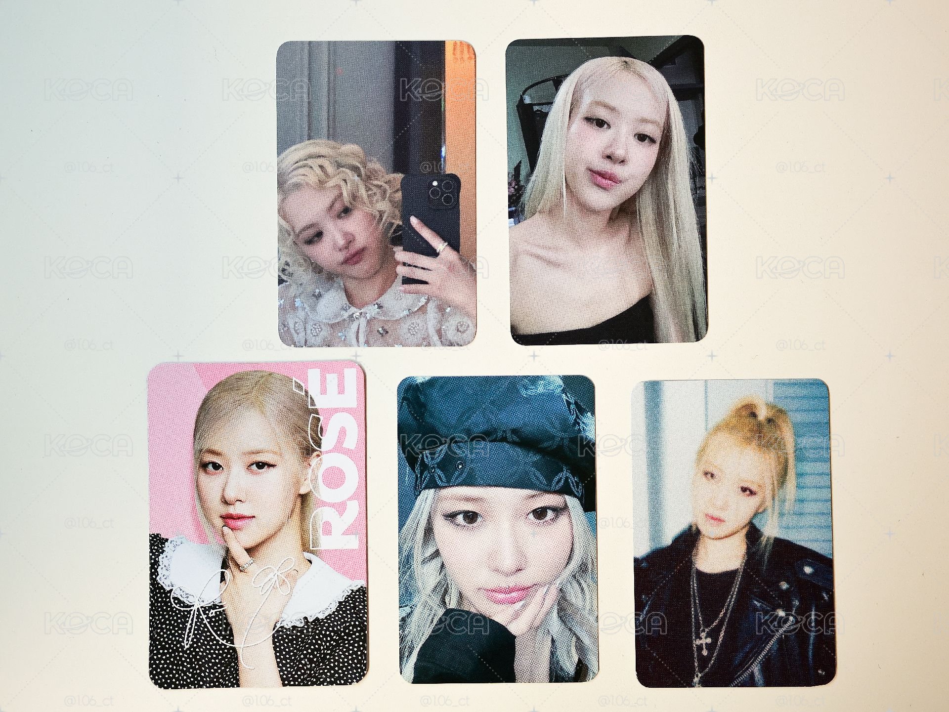 🌹 ROSÉ 小盤出