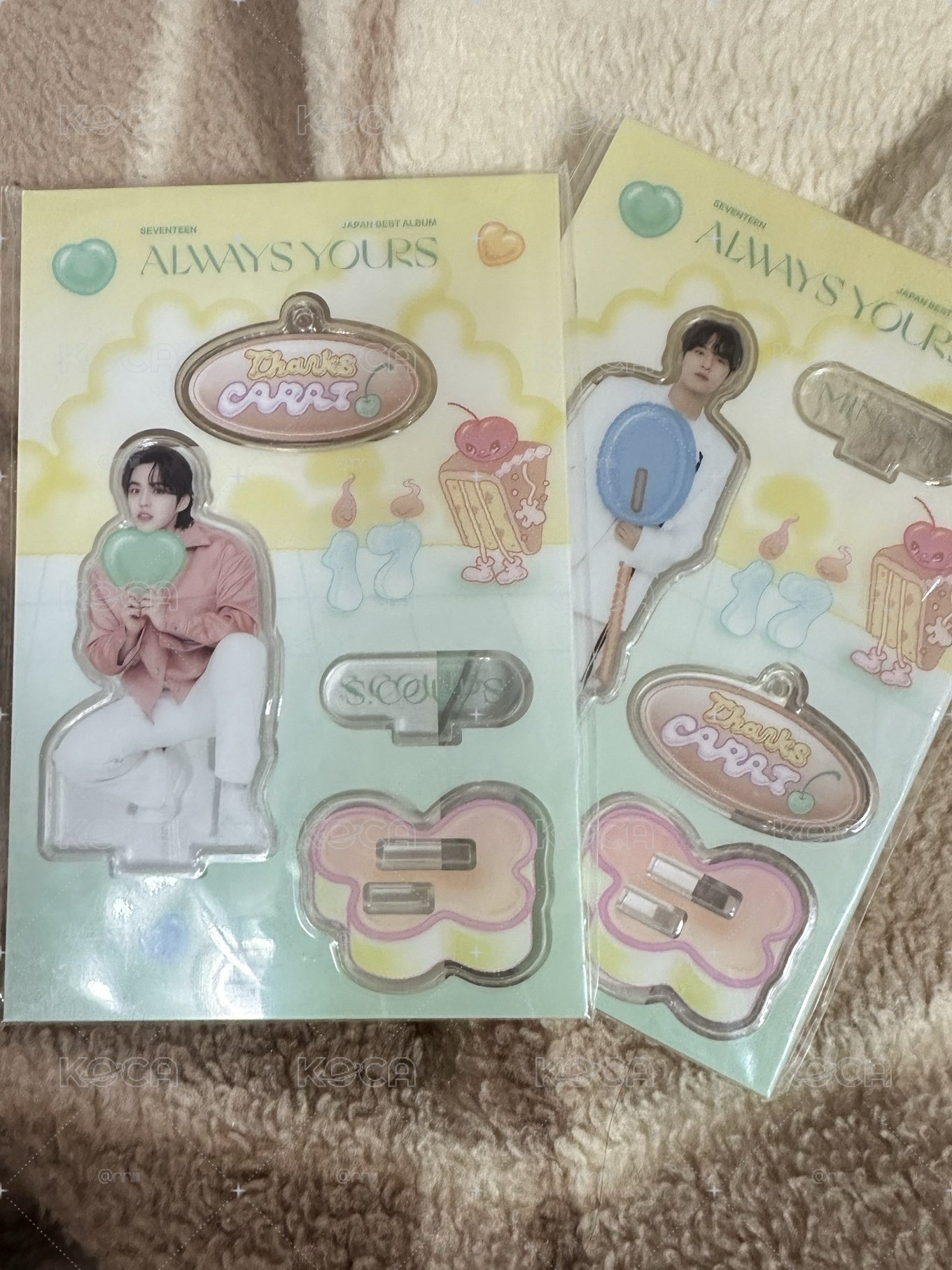 （全新未拆）Always yours崔勝哲&金珉奎立牌